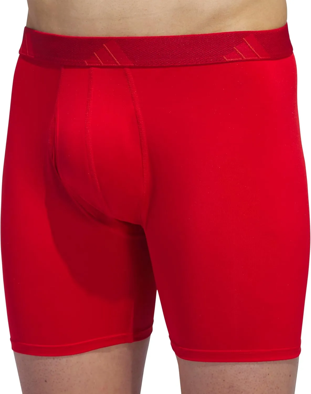 adidas Men's Microfiber Boxer Brief, Performance Boxer Briefs Underwear Pack for Men